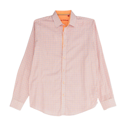 Multi Print Long Sleeve Button Down