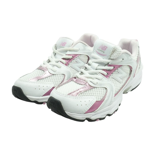 530 White and Pink Athletic Shoes