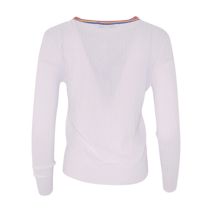 White Cardigan Sweater