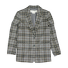 Gray Plaid Blazer