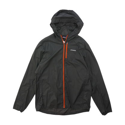 Charcoal Solid Rain Jacket
