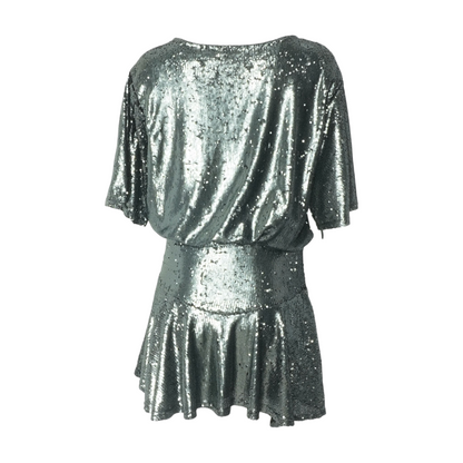 Gray Mini Dress