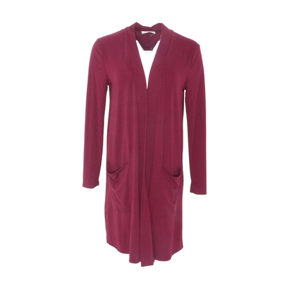 Maroon Cardigan