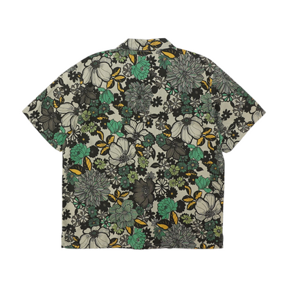 Multi Floral Short Sleeve Button Down