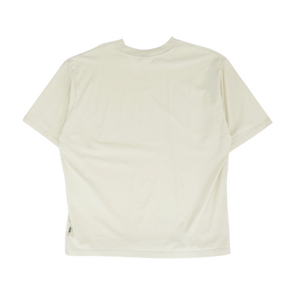 Beige Solid T-Shirt