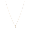 1/5 ctw 14K Yellow Gold Diamond Pendant Necklace