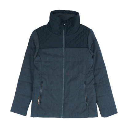 Charcoal Color Block Jacket