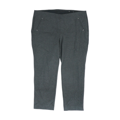 Gray Plus Size Regular Pants