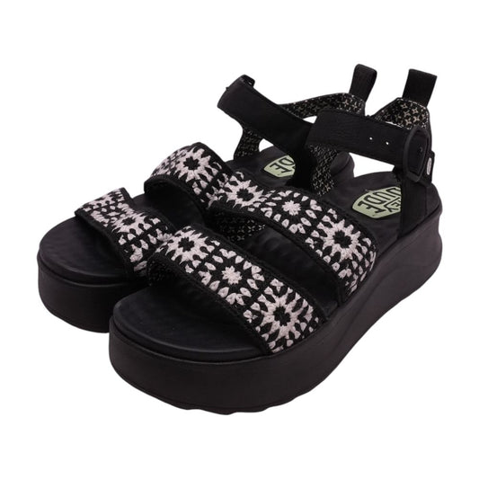 Black Platform Sandals
