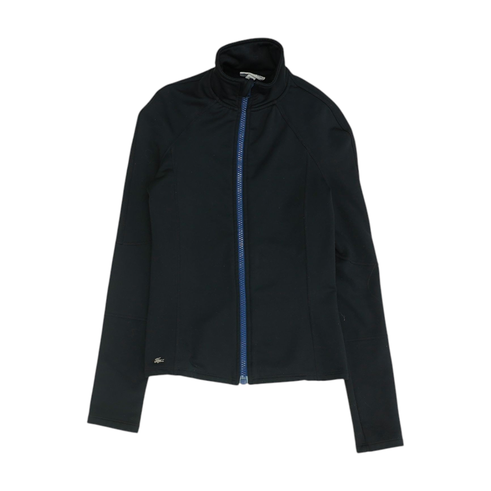 Black Solid Active Jacket