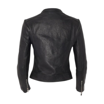 Black Nappa Leather Jacket