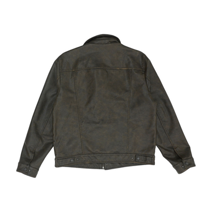 Brown Solid Jacket
