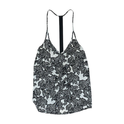 Black Floral Blouse