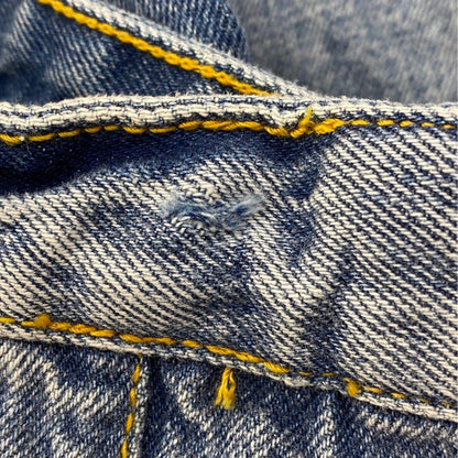 Blue High Rise Regular Jeans