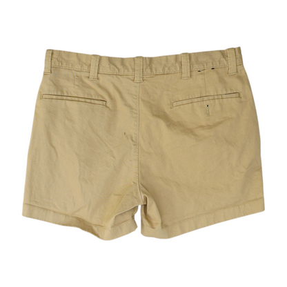 Khaki Solid Chino Shorts