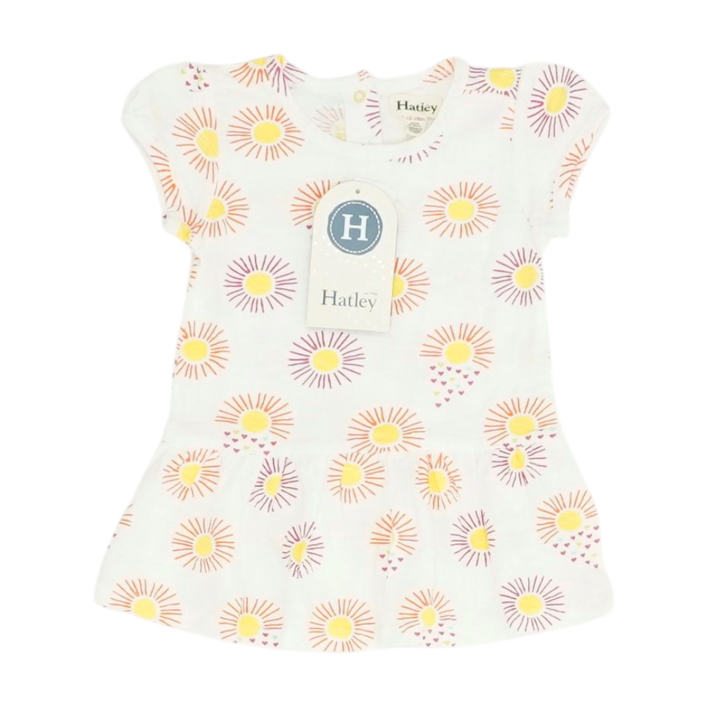 Hatley White Graphic Dress – Image 1