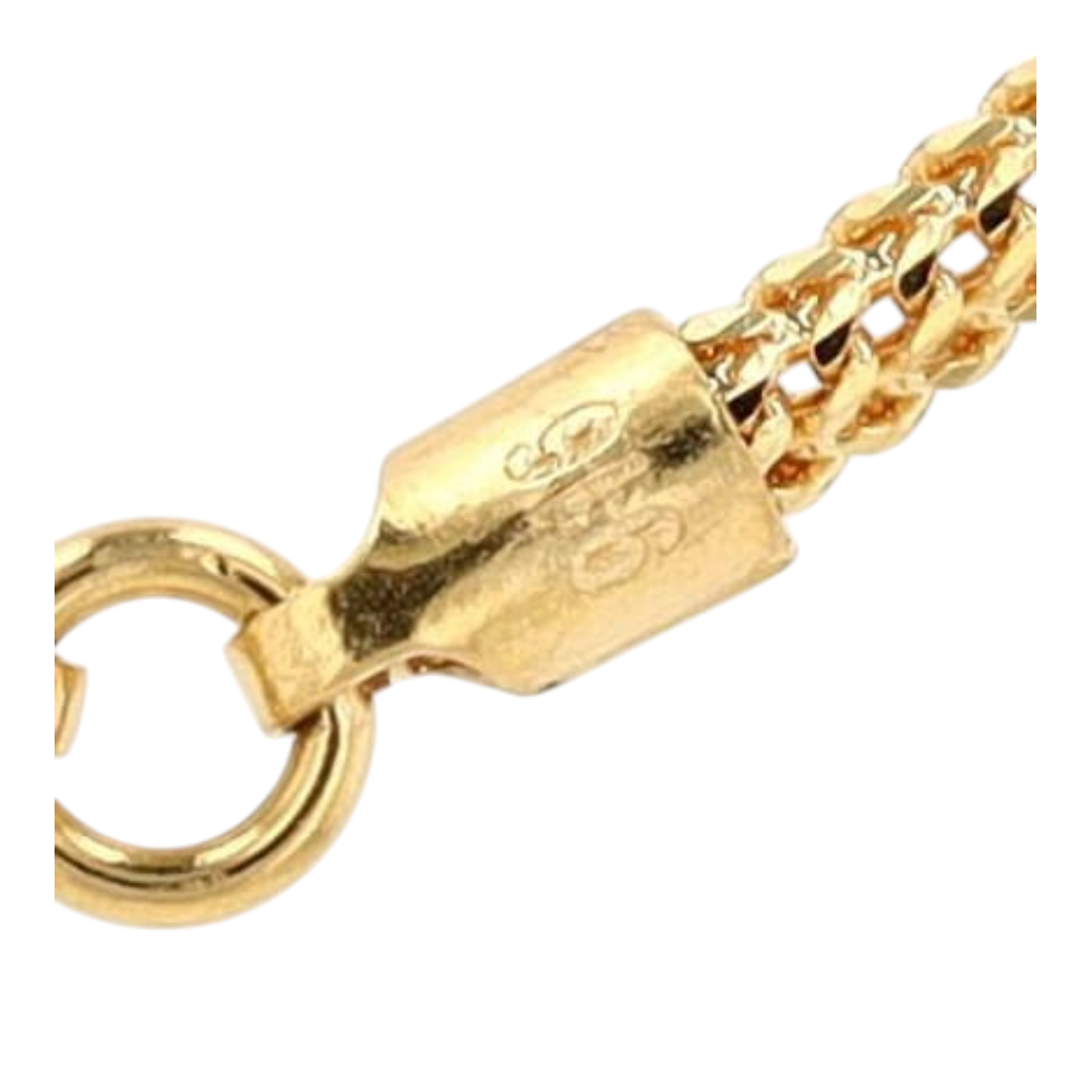 22K Yellow Gold Chain Necklace
