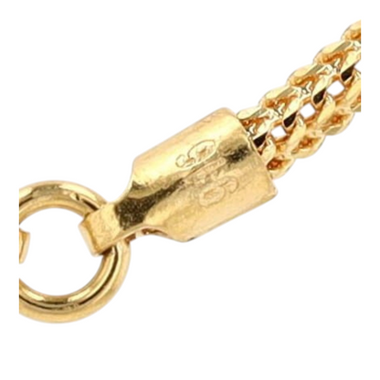 22K Yellow Gold Chain Necklace