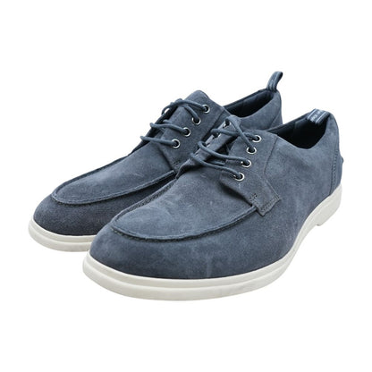 Navy Lace Up Casual Shoes