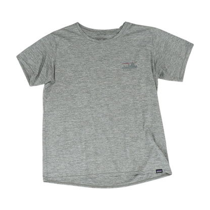 Gray Print Active T-Shirt