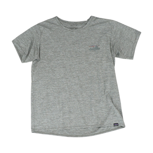 Gray Print Active T-Shirt