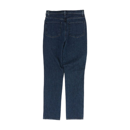 Blue Solid Jeans