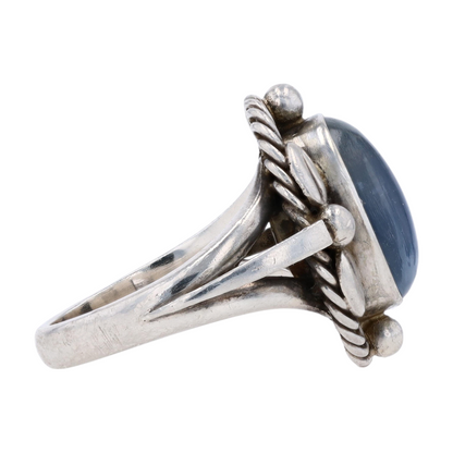 Sterling Silver Moonstone Fashion Ring