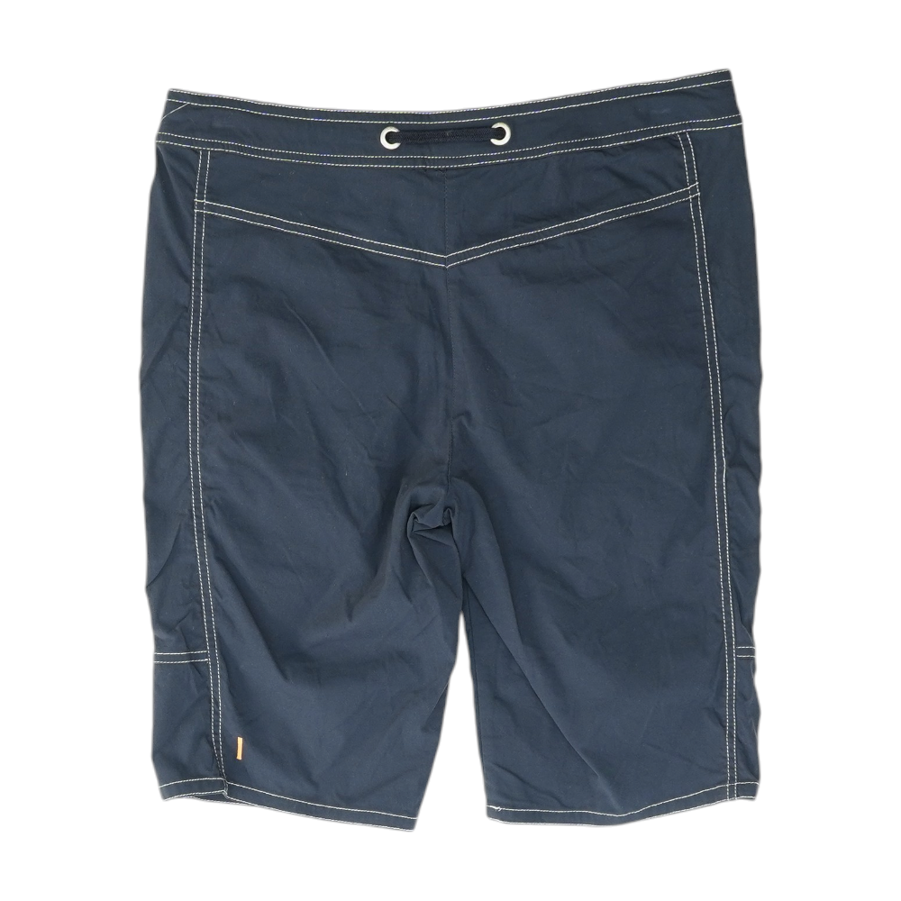 Navy Solid Active Shorts