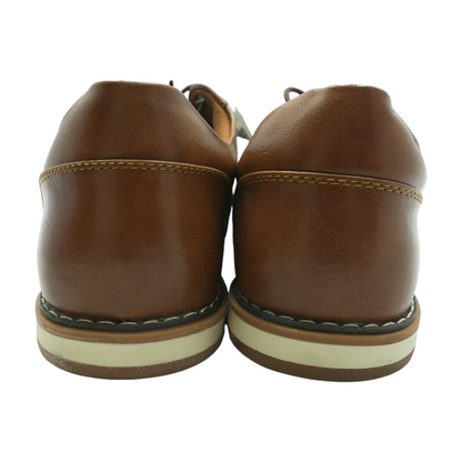 Brown Lace-Up Dress Shoes