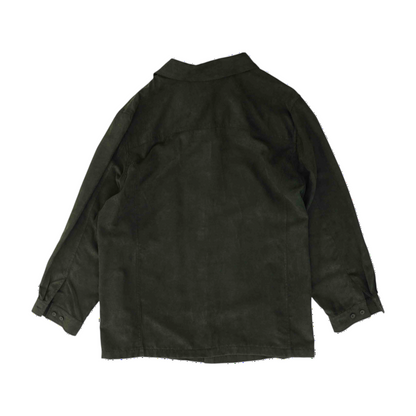 Green Plus Size Button Down