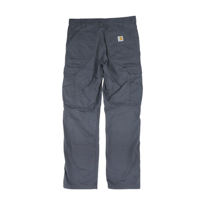 Gray Check Relaxed Pants