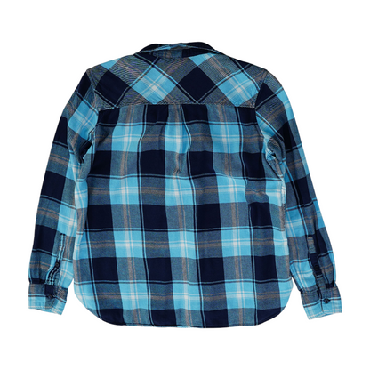 Blue Plaid Button Down