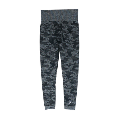 Gray Camo Active Leggings