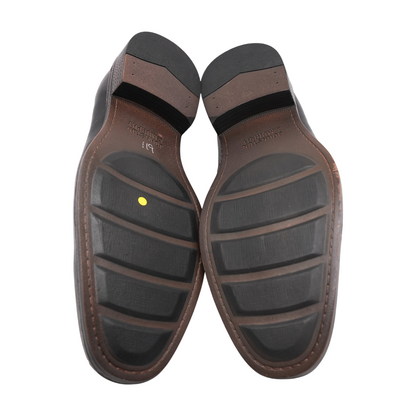 Black Slip-On Casual Shoes