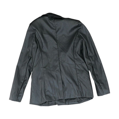 Black Solid Blazer