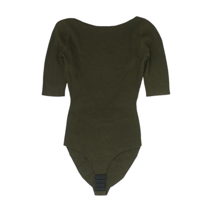 Green Bodysuit Blouse