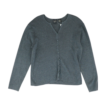 Gray Cardigan Sweater