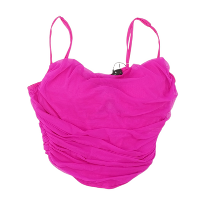 Pink Cropped Blouse