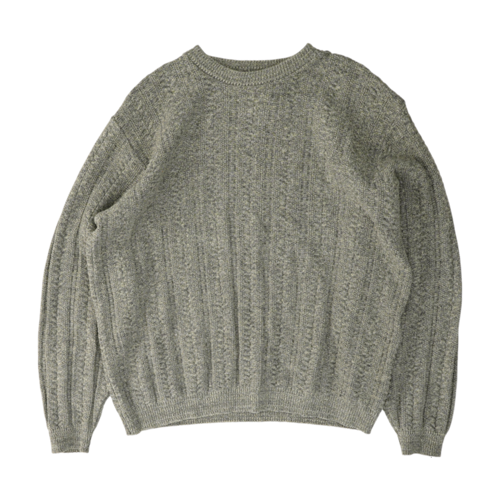 Haggar Gray Solid Pullover Sweater – Image 1