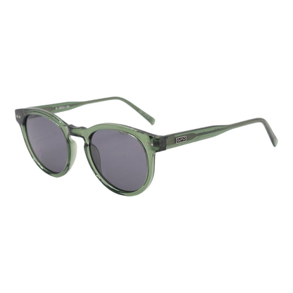 Green Tate Round Sunglasses