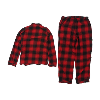 Red Plaid Pajama Set