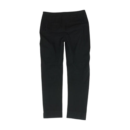 Black Solid Chino Pants