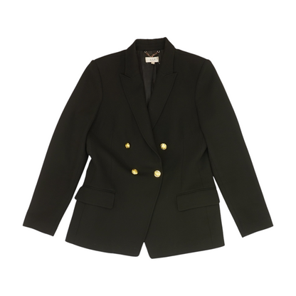 Black Solid Blazer