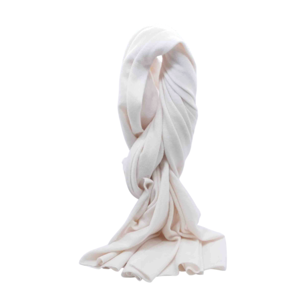 Ivory 100% Cashmere Scarf
