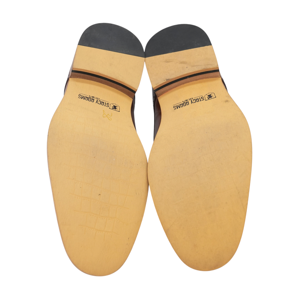 Brown Lace-Up Dress Shoes