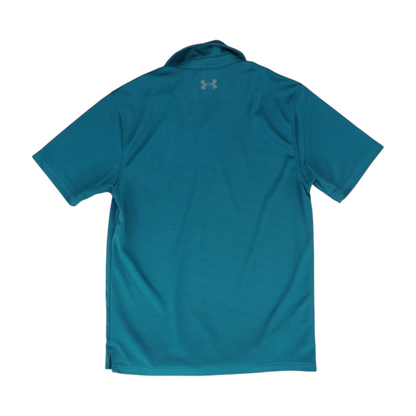Green Solid Short Sleeve Polo