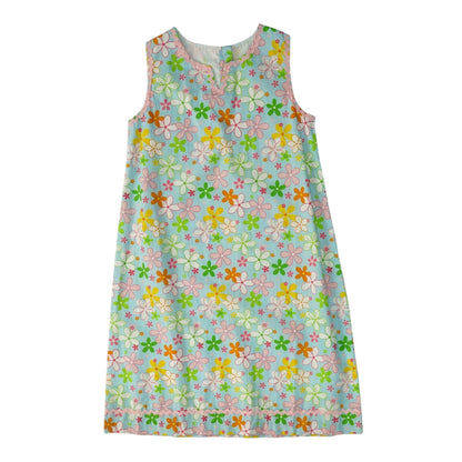 Blue Floral Dress