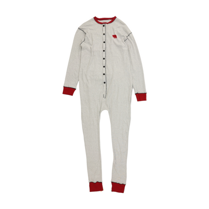 Gray Solid Onesie