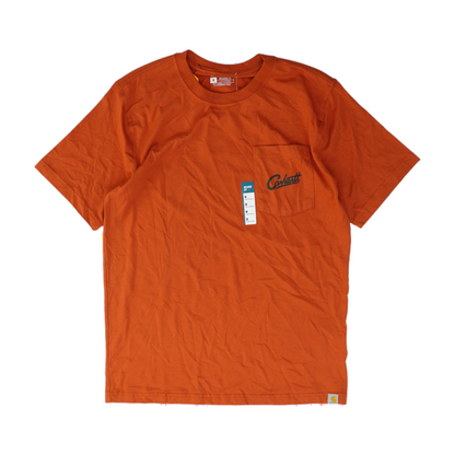 Orange Solid T-Shirt