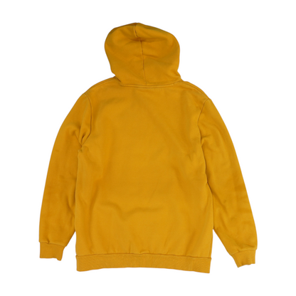 Mustard Solid Hoodie Pullover
